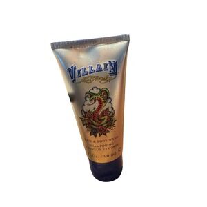 Ed Hardy Villain Hair & Body Wash 3 oz / 90 ml | 80% remaining